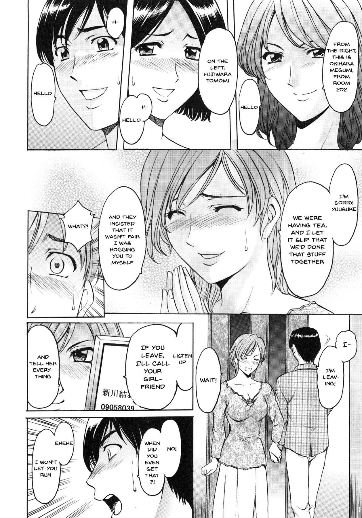 Hentai Manga Comic-A Seductive Older Woman's Apartment-Read-52